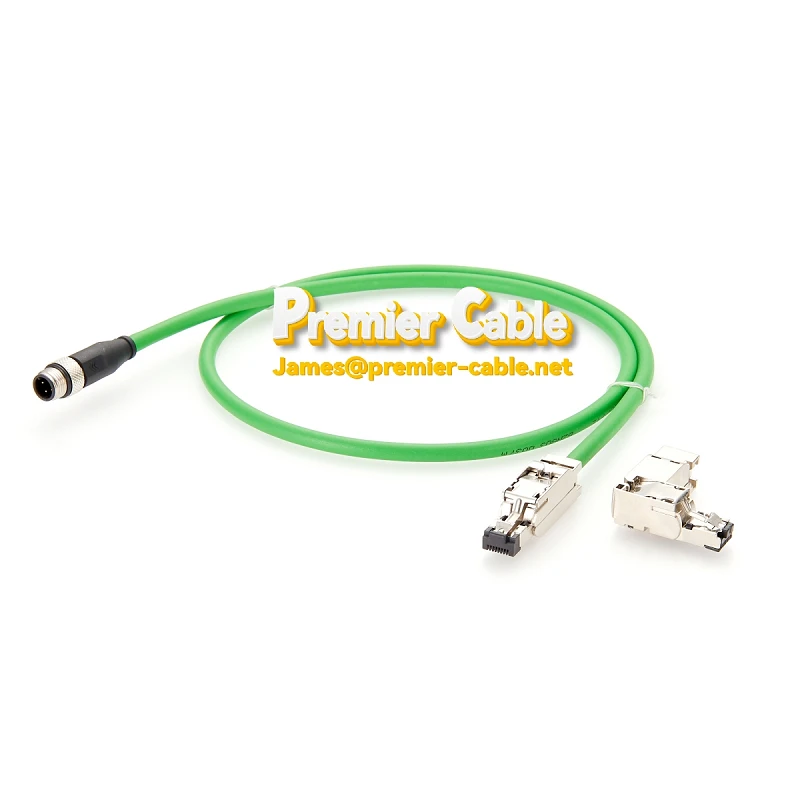 Industrial Ethernet M12 D-Code Profinet Cable
