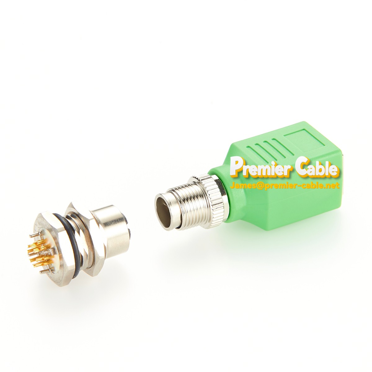 We are a manufacturer of M12 to RJ45 Ethernet adapter