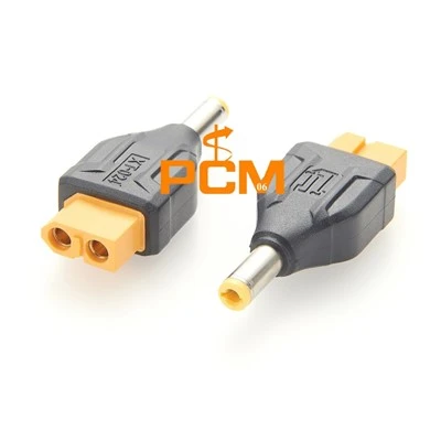 Xt60 rau DC 552525 Cov Roj Teeb Adapter Hloov Hloov